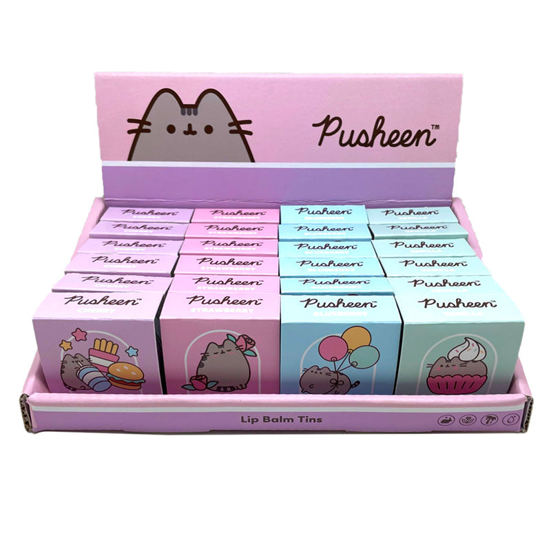 Pusheen Cat Lip Balm in a Tin