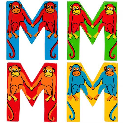 Lanka Kade Wooden Letters for Children's Bedroom Doors