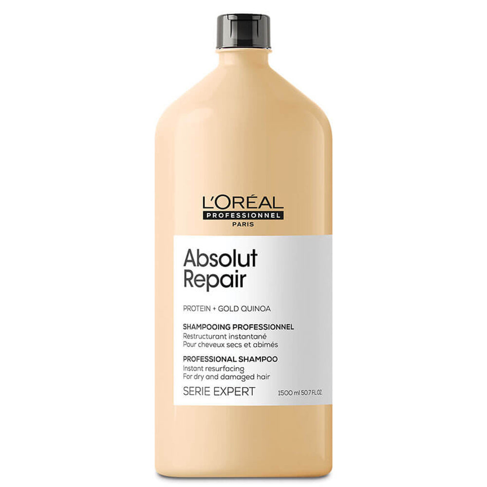 L'Oréal Professionnel Serié Expert Absolut Repair Shampoo for Intense Damage Repair & Nourishment for Dry & Damaged Hair 1500 ml/50.72 oz