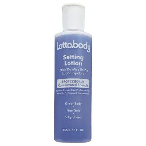 Lottabody Setting Lotion: Quick-Drying Hold & Brilliant Shine for Waves, Wraps & Sets 236ml/7.98 oz