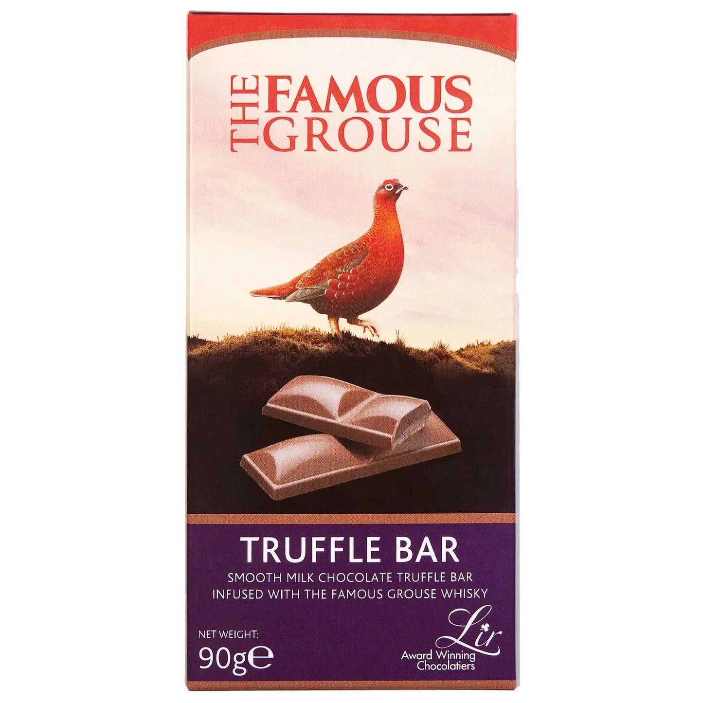 Famous Grouse milk chocolate and truffle bar