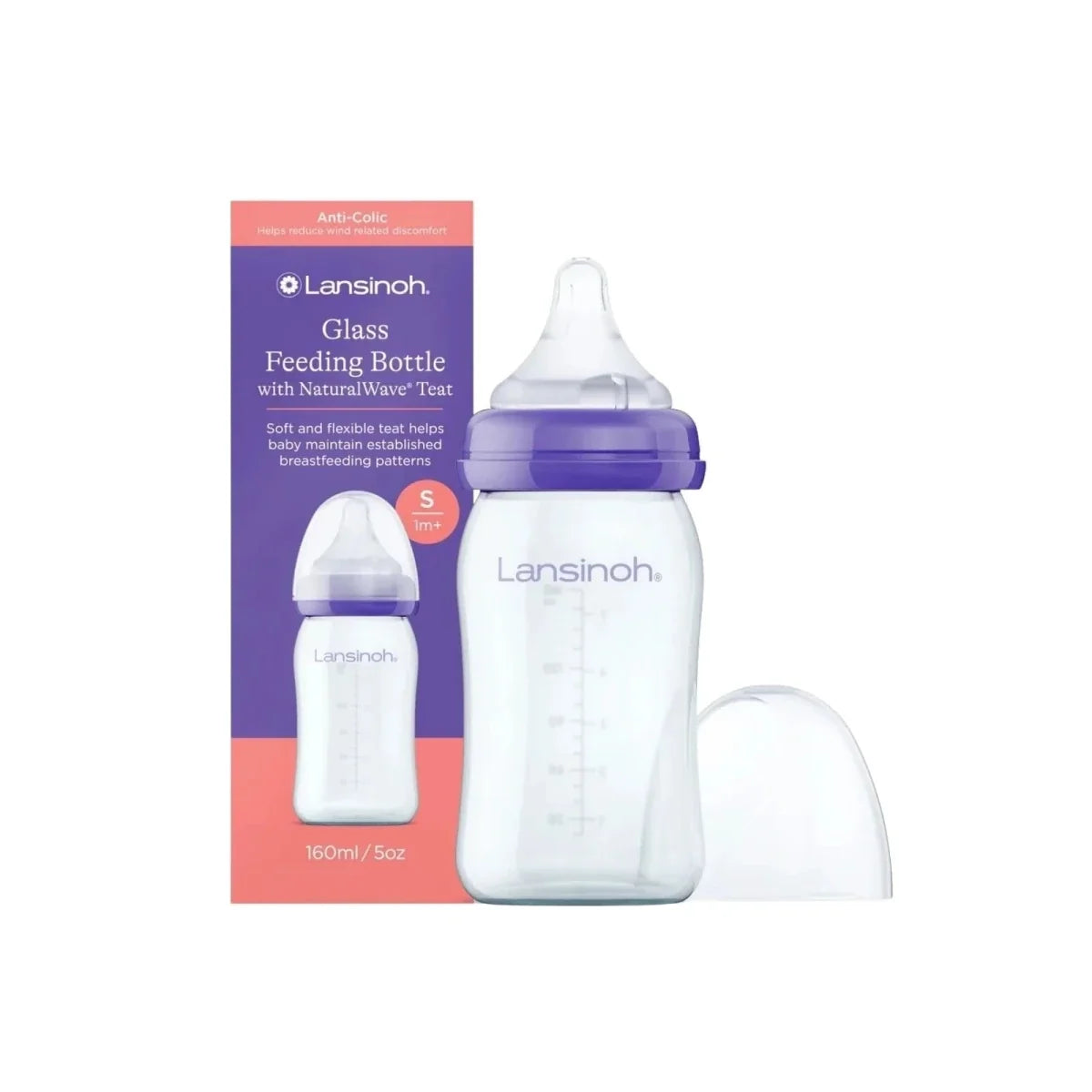 Lansinoh Glass Bottle 160ml