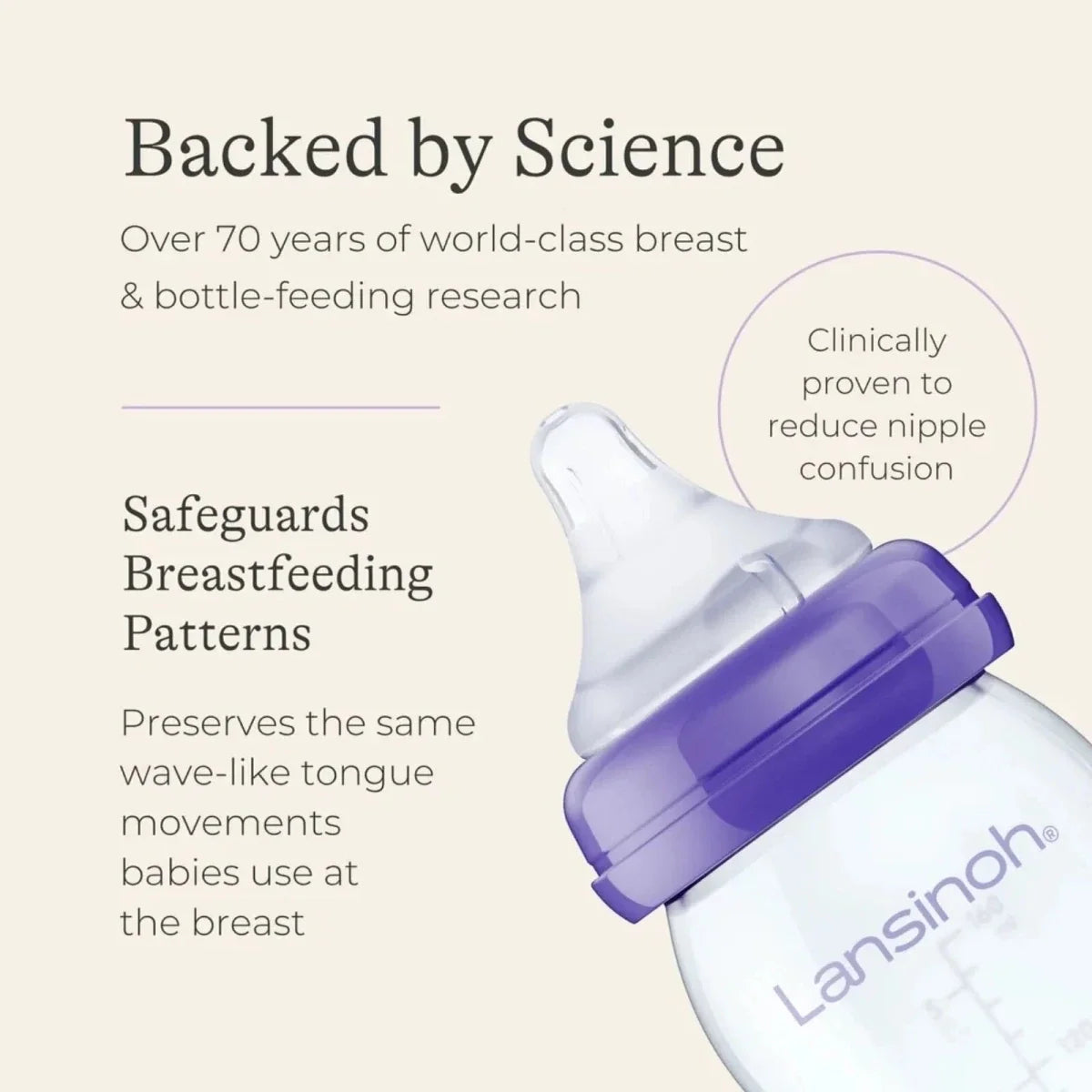 Lansinoh Glass Bottle 160ml