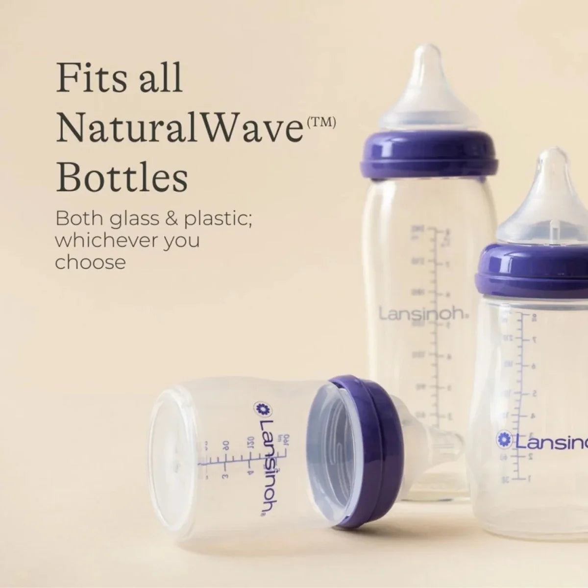 Lansinoh NaturalWave Extra Slow Flow Teats Pack of 2