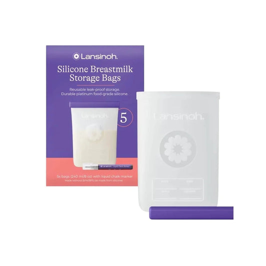 Lansinoh Silicone Breastmilk Storage Bags Pack of 5