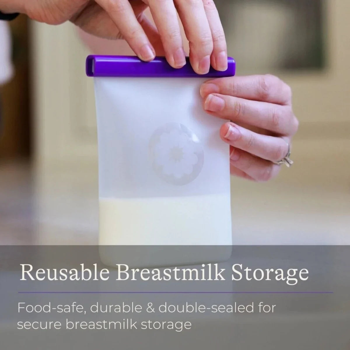 Lansinoh Silicone Breastmilk Storage Bags Pack of 5