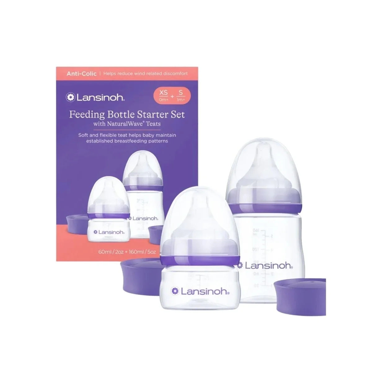 Lansinoh Feeding Starter Set Extra Slow & Slow