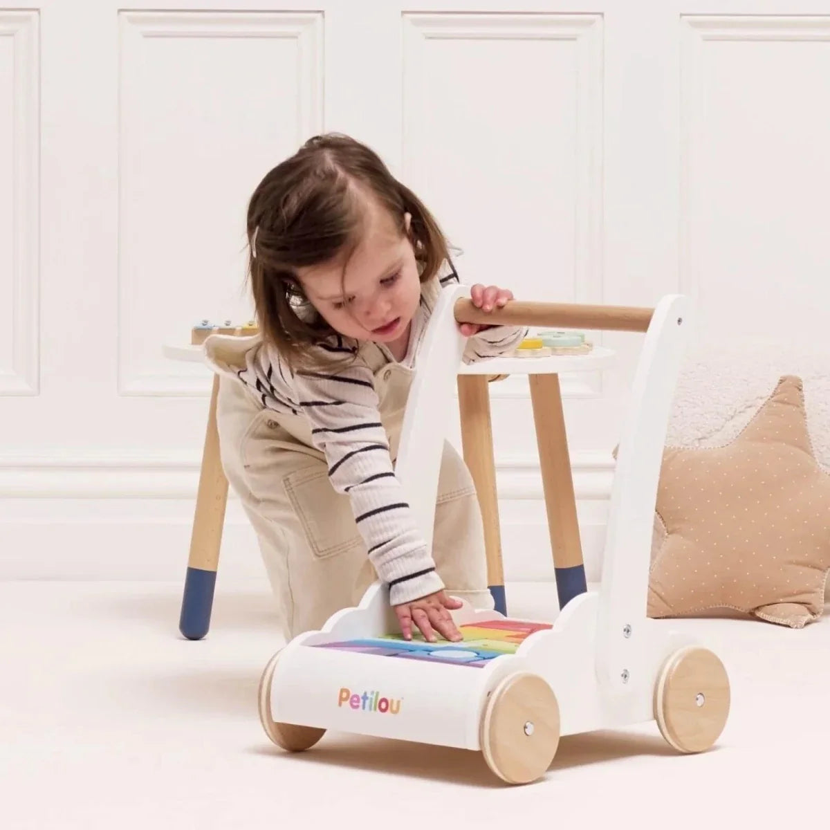 Le Toy Van Rainbow Baby Walker & Puzzle