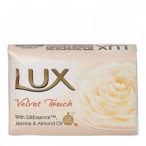 LUX Velvet Touch Soap Bar for Soft, Smooth Skin 100g