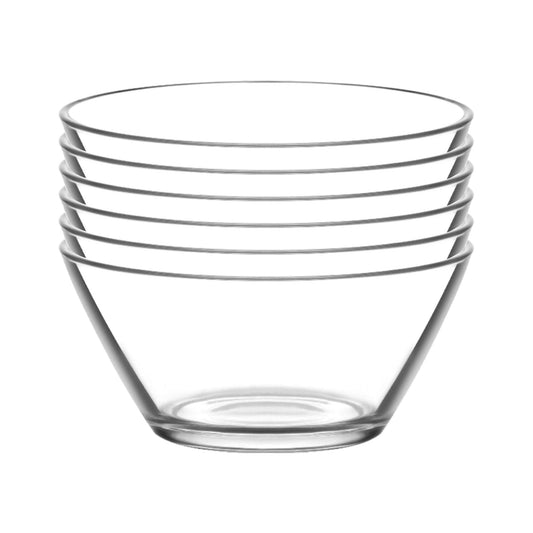 10.5cm Vega Glass Serving Bowls - Pack of Six