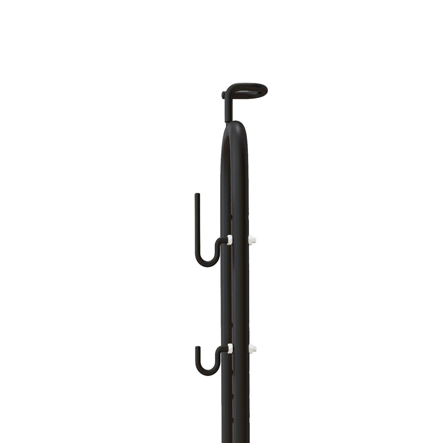 SPORTNOW Vertical & Horizontal Bike Rack Fits 6"-28" and 700c Bikes, Black