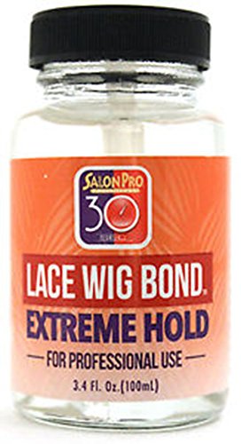 Salon Pro Lace Wig Bond Strong Hold & Invisible Adhesion for Secure Lace Front Wigs 0.5 fl oz