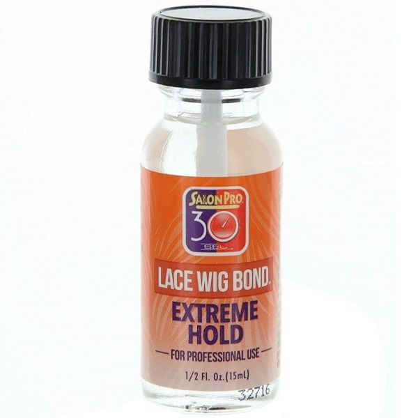 Salon Pro Lace Wig Bond Strong Hold & Invisible Adhesion for Secure Lace Front Wigs 0.5 fl oz