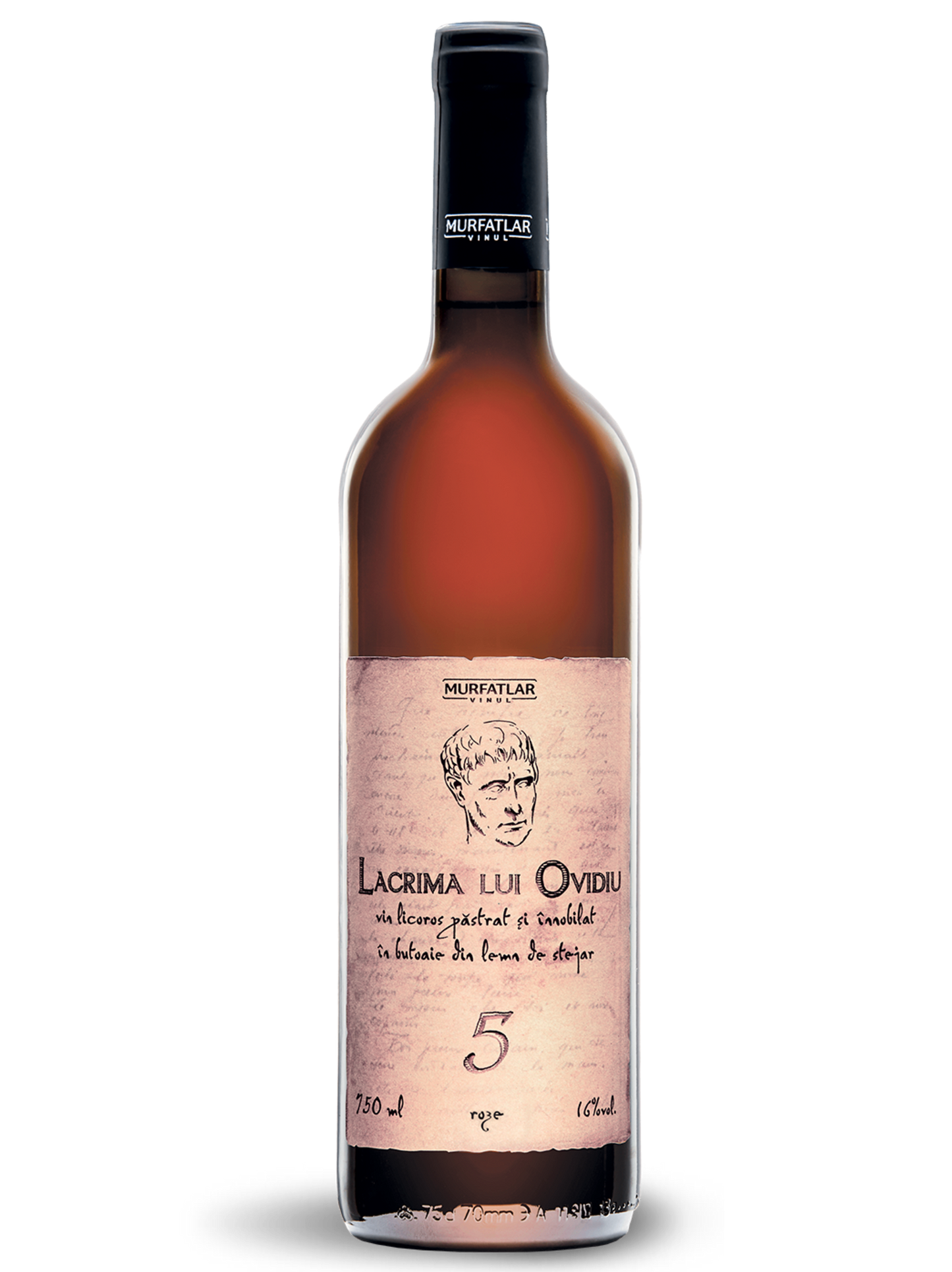 Lacrima lui Ovidiu Fortified Rose Wine Aged 5 Years