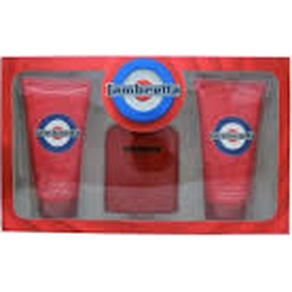 Lambretta Intense Gift Set 100ml EDP + 150ml Shower Gel + 150ml Aftershave Lotion Men's Fragrance