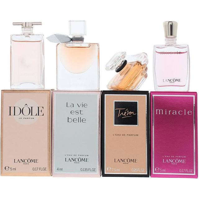 Lancôme Best of Lancôme Minuature Fragrances Gift Set 5ml EDP Idôle + 4ml EDP La Vie Est Belle + 7.5ml EDP Trésor + 5ml EDP Miracle Women's Fragrance