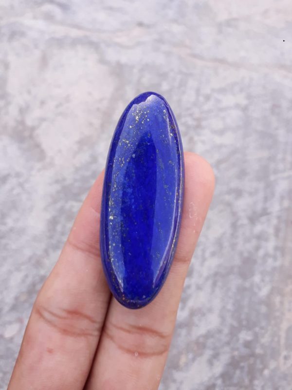 99ct Lapis Lazuli - Lajward - Premium Quality Lapis Lazuli Cabochon - 56x21mm