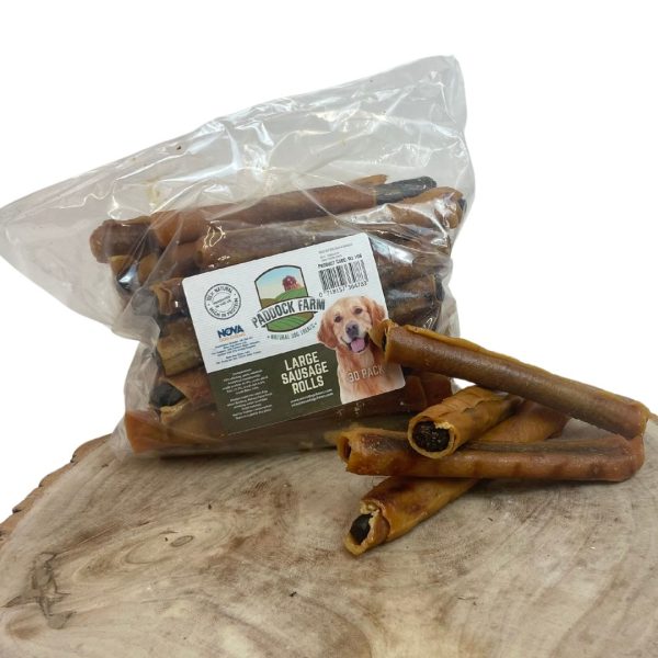 Nova Dog Chews Pork Rolls 10" (Pack of 20)