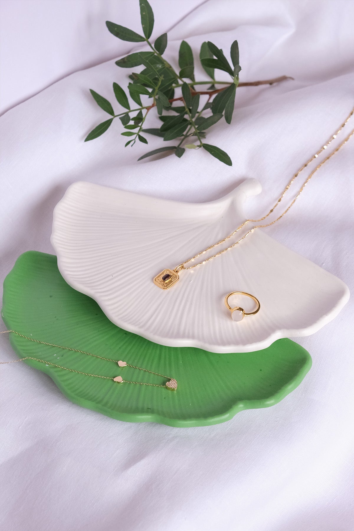 Palm Leaf Decorative Tray