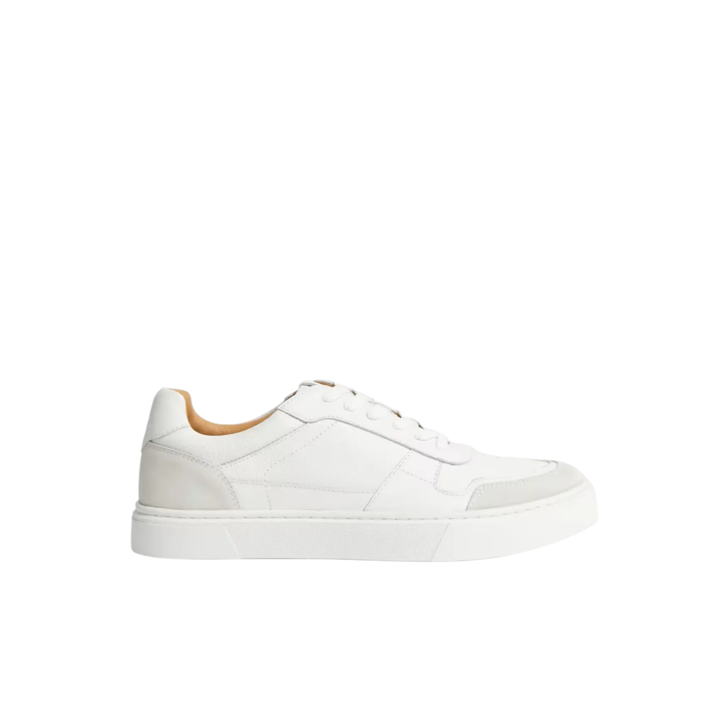 Leather Lace Up Performance Trainers with Freshfeet™