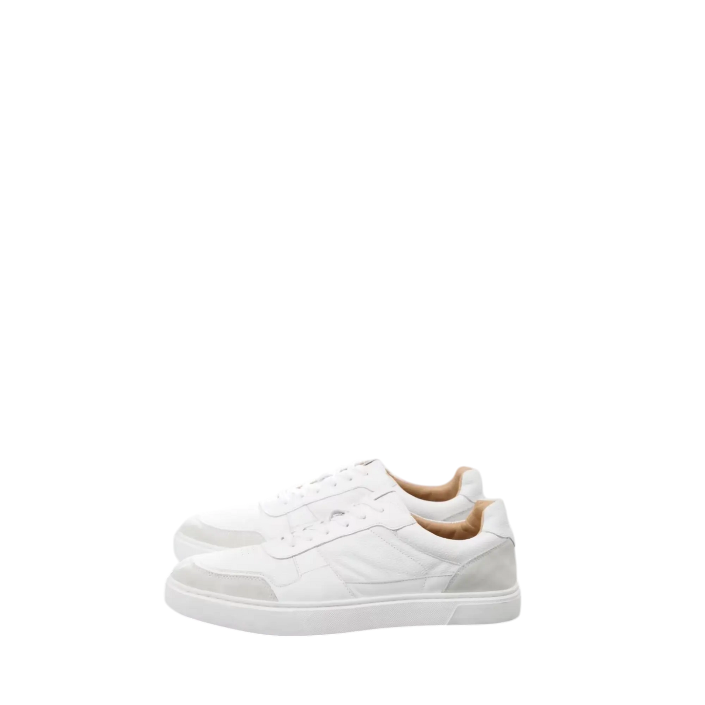Leather Lace Up Performance Trainers with Freshfeet™