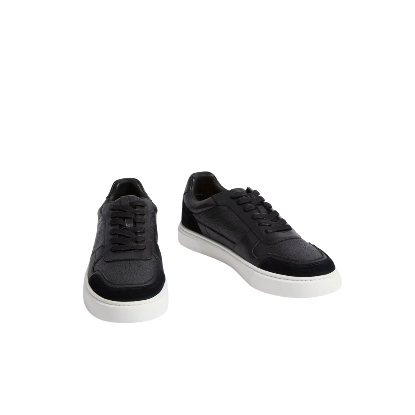 Leather Lace Up Performance Trainers with Freshfeet™