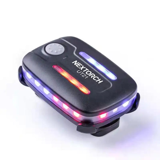 Led Shoulder Light Gravity Sensing Police Shoulder Lights Red Blue Led 360° Rotation