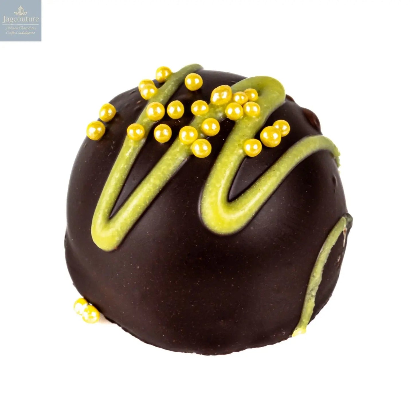 Lemon Fruit Cream - flavoured fondant cream in dark chocolate 13g