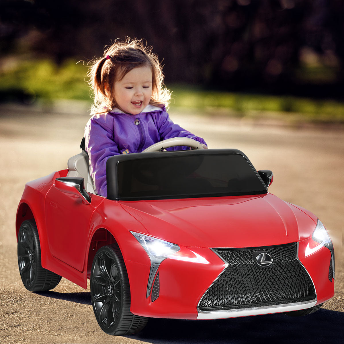 Lexus Official Licensed Electric Ride on Car with Remote Control-Black