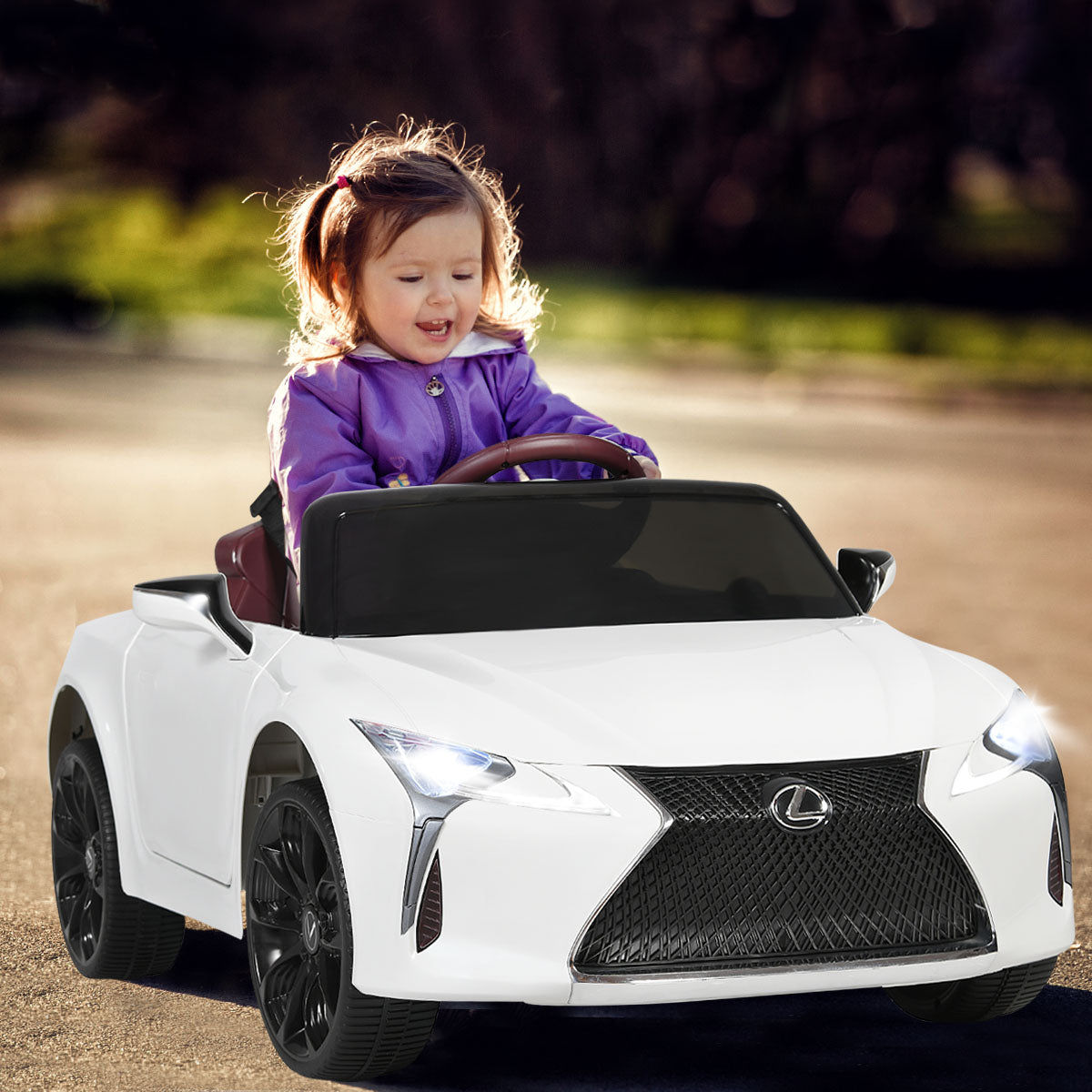 Lexus Official Licensed Electric Ride on Car with Remote Control-Black