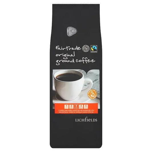 Lichfields Fairtrade Original Ground Coffee 1kg