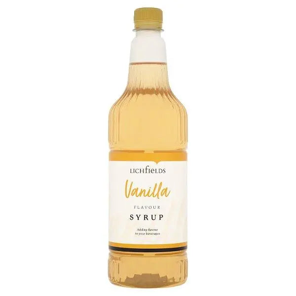Lichfields Vanilla Flavour Syrup 1 Litre