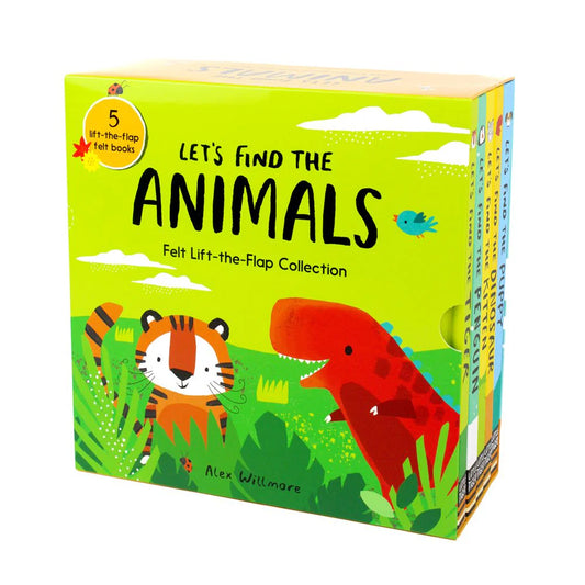 Lift the Flap Board Book Let's Find Collection