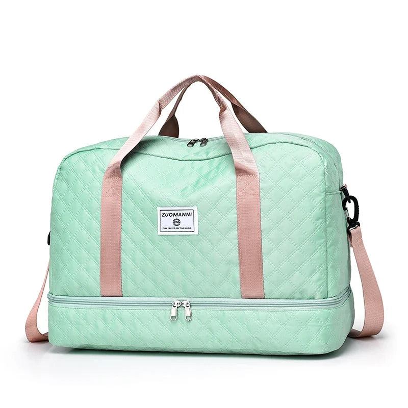 Lightweight Travel Duffle Bag Large Capacity - Sports Fitness Weekend Gym Bags
