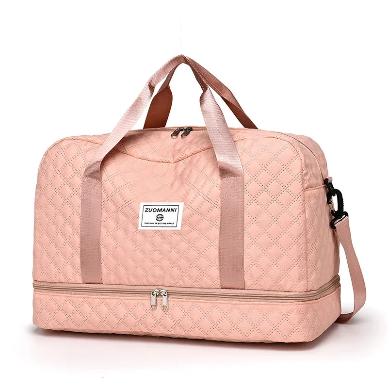 Lightweight Travel Duffle Bag Large Capacity - Sports Fitness Weekend Gym Bags