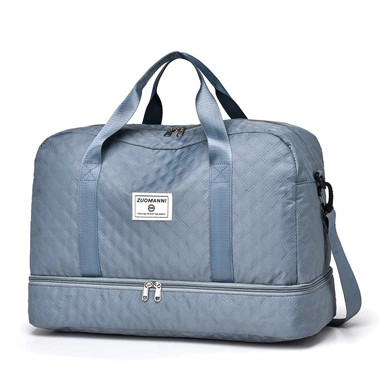 Lightweight Travel Duffle Bag Large Capacity - Sports Fitness Weekend Gym Bags