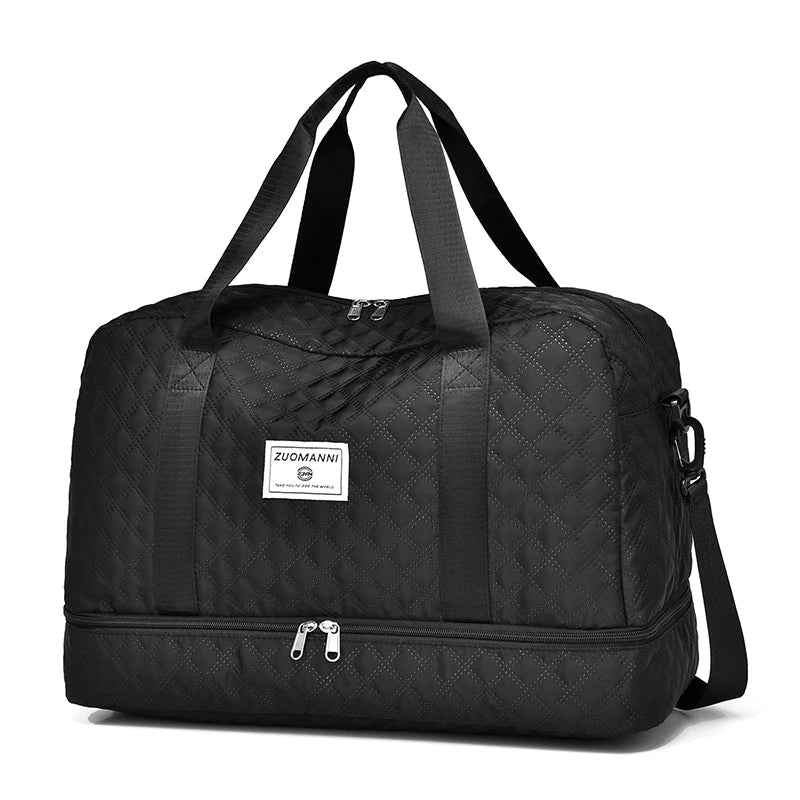 Lightweight Travel Duffle Bag Large Capacity - Sports Fitness Weekend Gym Bags