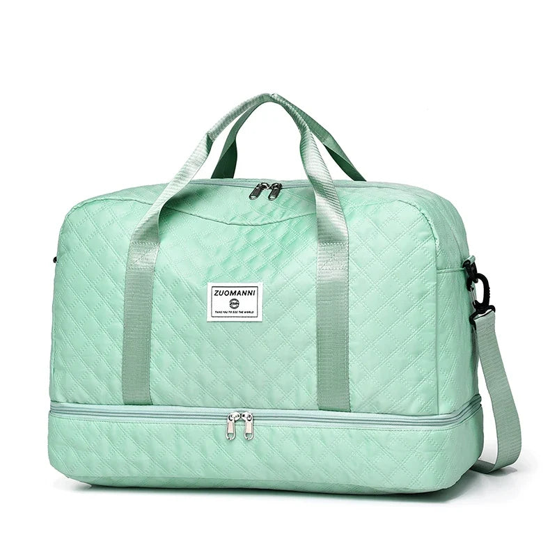 Lightweight Travel Duffle Bag Large Capacity - Sports Fitness Weekend Gym Bags