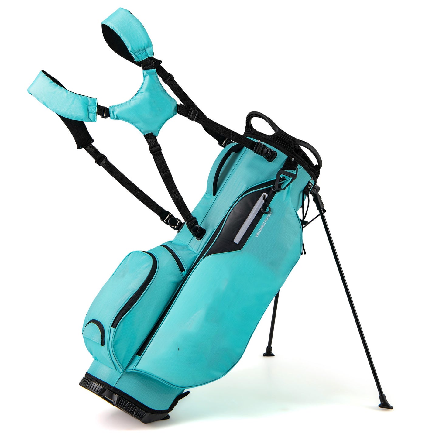 Lightweight Golf Stand Bag with 8 Way Top Dividers-Blue