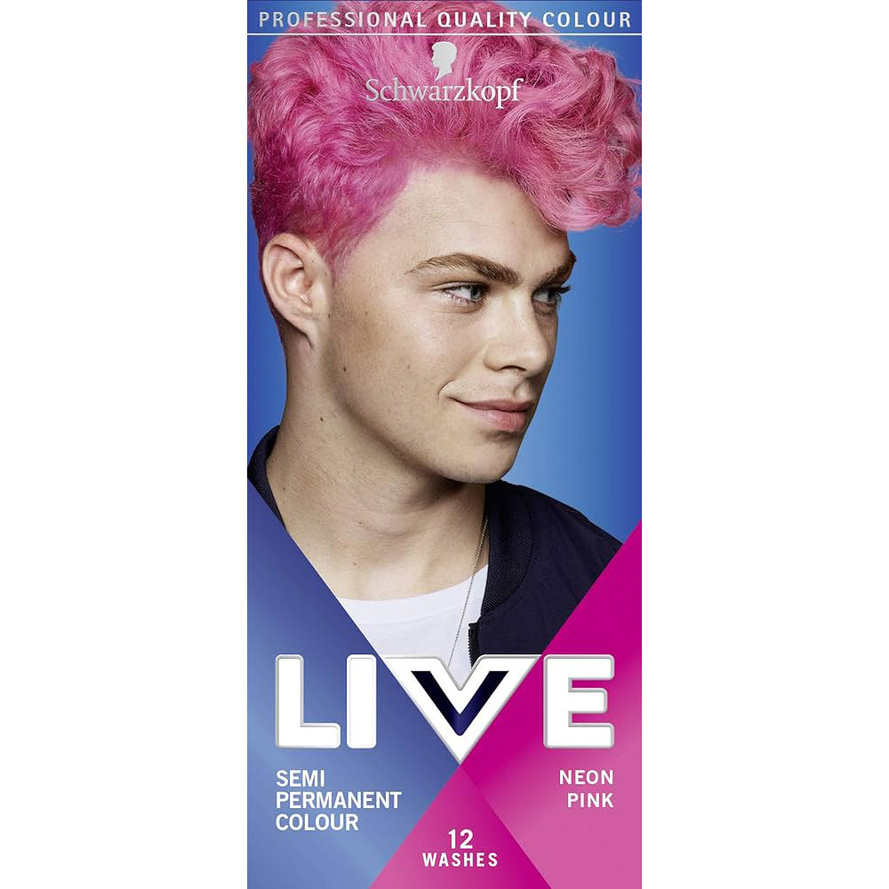 Schwarzkopf Live Men Semi-Permanent Colour for Natural Grey Blending & Hair Enhancement