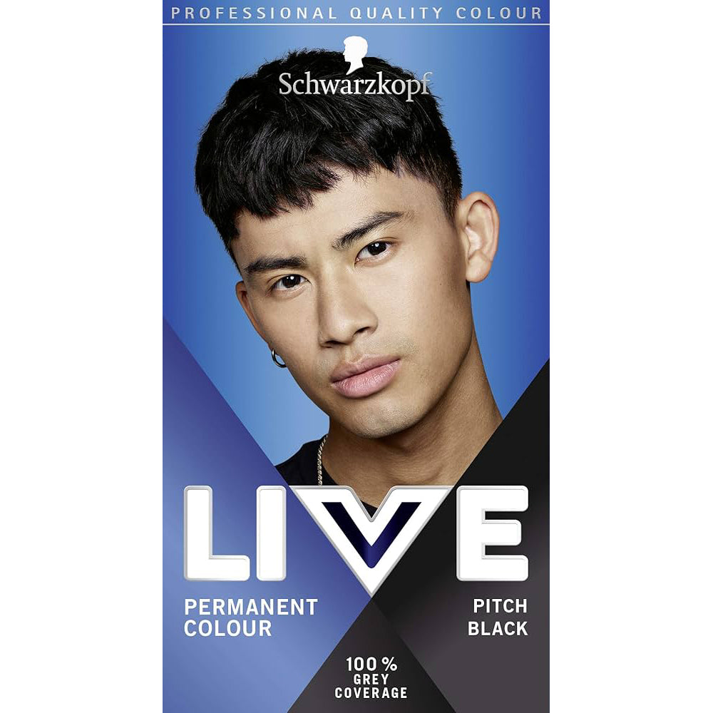 Schwarzkopf LIVE Men Permanent Colour for Natural Grey Coverage