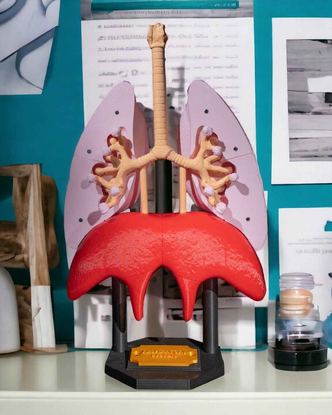 Lung Anatomical educational model