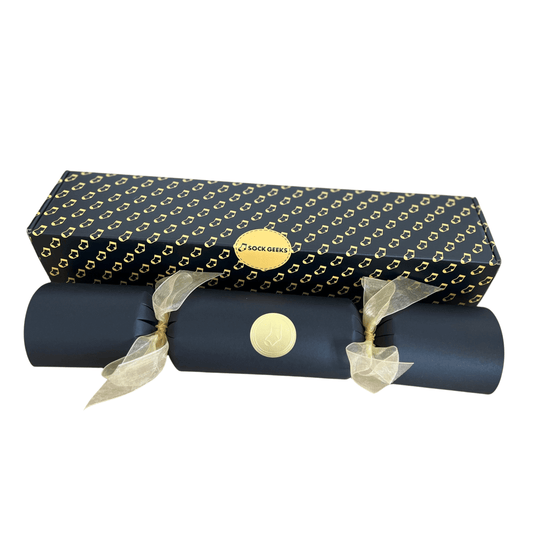 Luxury Christmas Cracker - Premium Organic Cotton Socks Gift