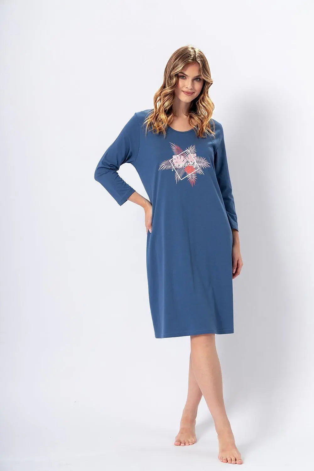 M-Max colorful print nightgown