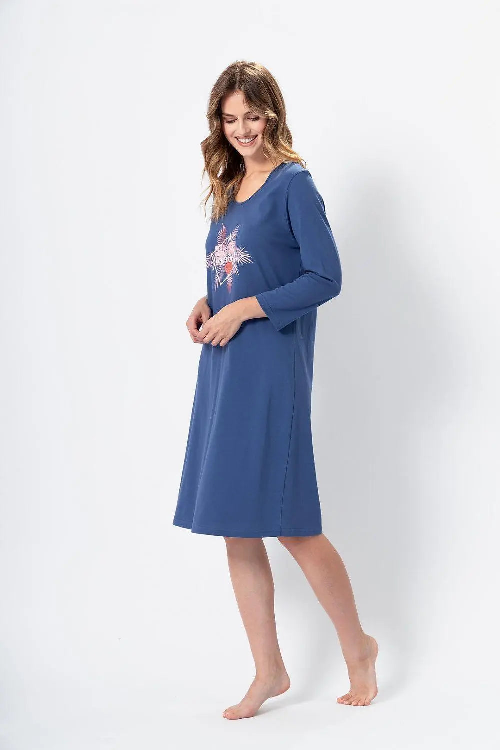 M-Max colorful print nightgown