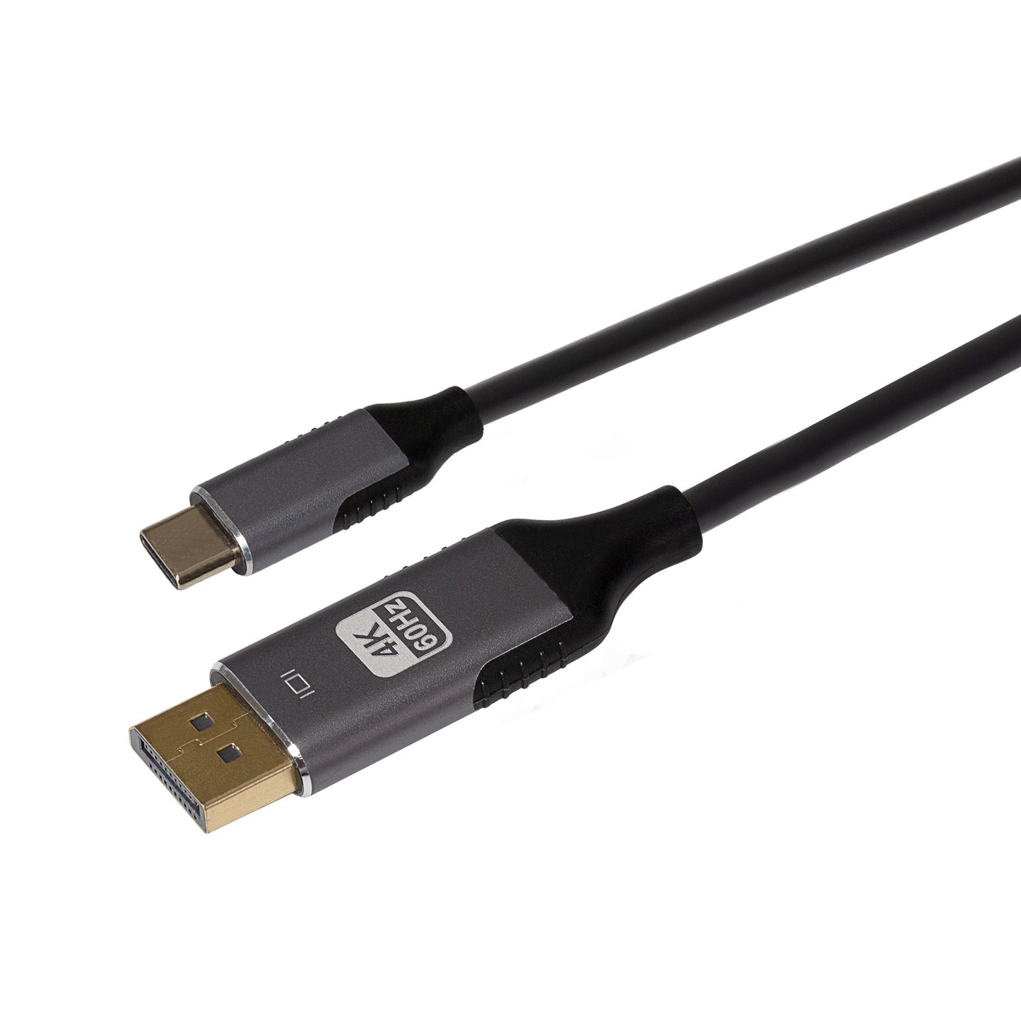 Maplin USB-C to DisplayPort Cable 4K@60Hz Ultra HD - 1.8m