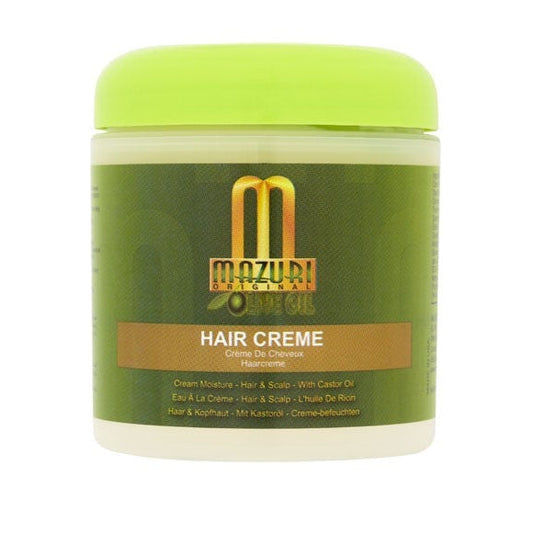 Mazuri Olive Oil Hair Creme Hydrating & Styling for Natural & Textured Hair 177ml/5.99 oz