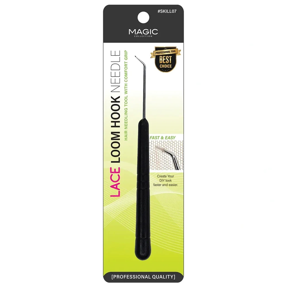 Magic Collection Lace Loom Hook Needle: Master Seamless Lace Customisation for Wigs & Hairpieces