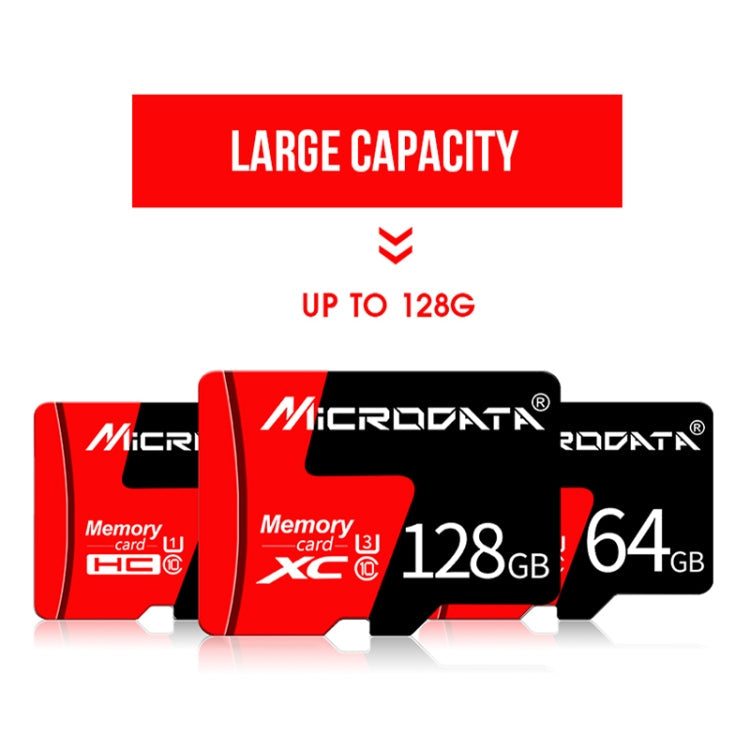 MICRODATA 128GB U3 TF Micro SD Memory Card