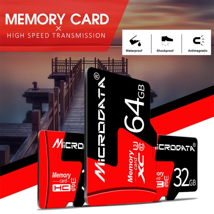 MICRODATA 128GB U3 TF Micro SD Memory Card